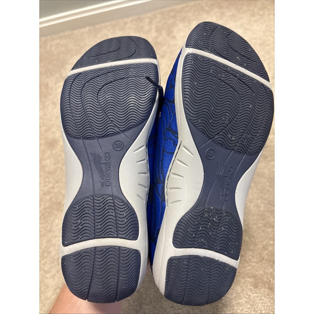 Dansko Hanna Lace Up Sneakers EUR 38 US Womens Size 8  Blue 4508737573 - Picture 7 of 9